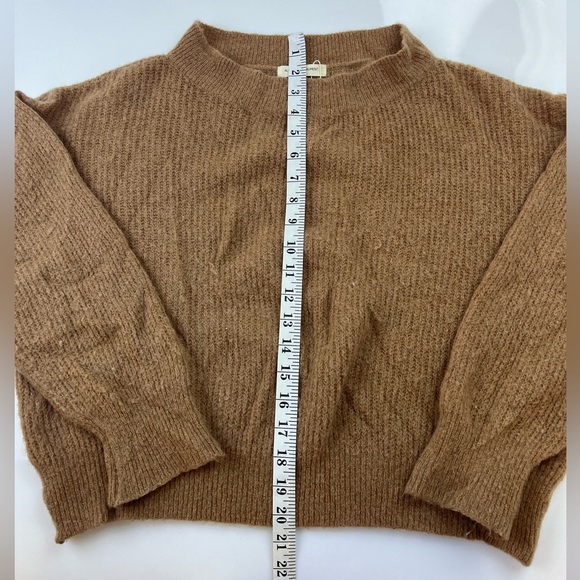Alexandre Laurent Brown Ribbed Knit Sweater N274-5 - Picture 8 of 8